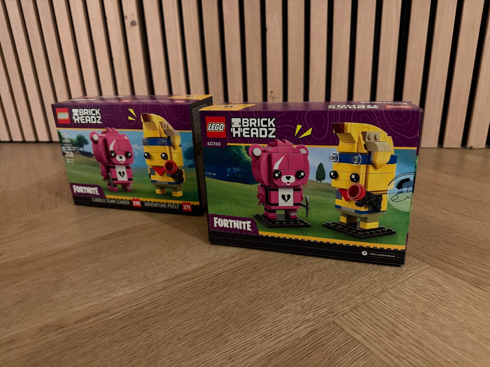 2x LEGO BrickHeadz Fortnite Cuddle Team Leader&Peely (40760), Ophalen of Verzenden, Nieuw, Overige merken