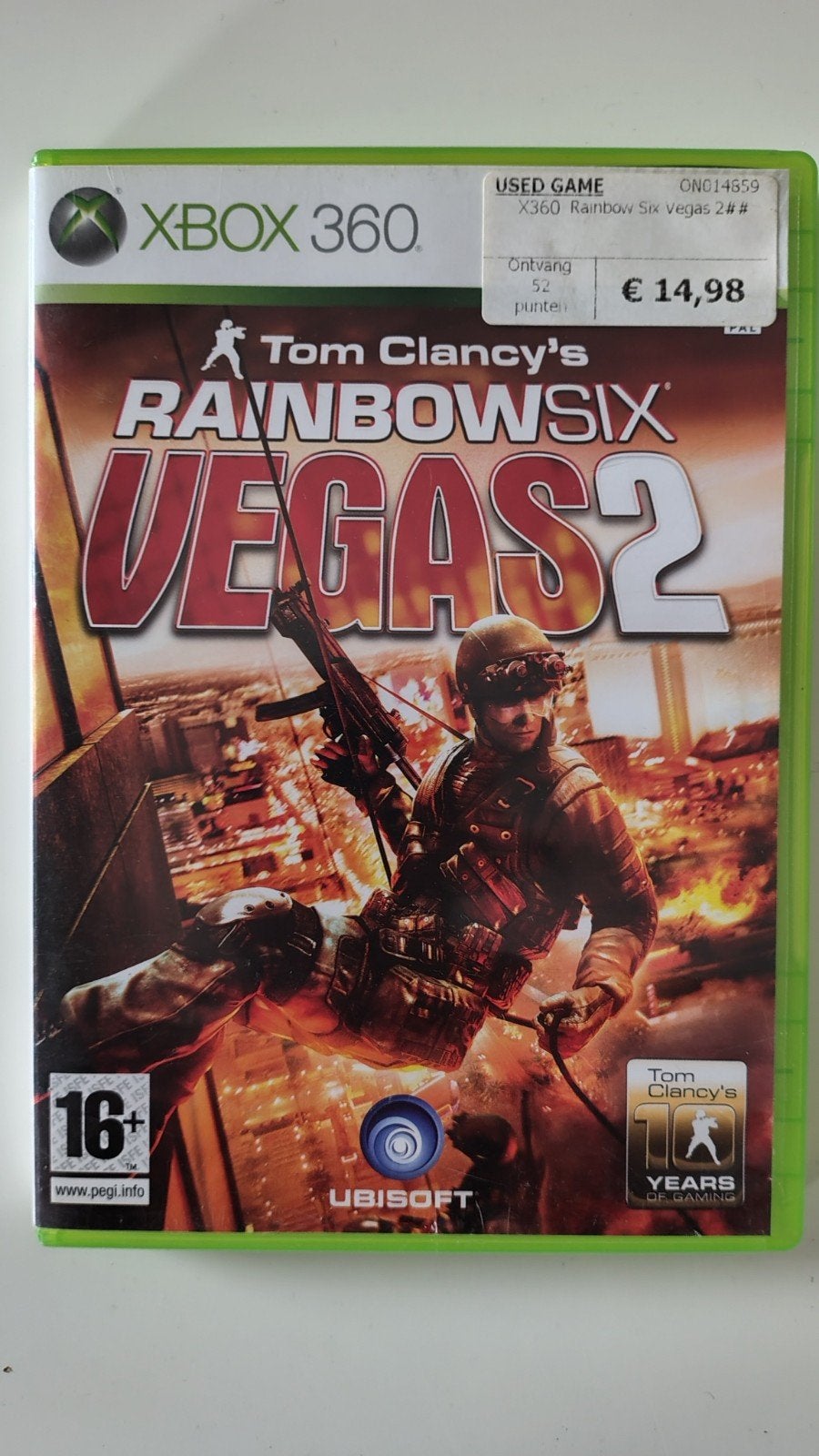 Tom Clancy's Rainbow Six Vegas 2 - Xbox 360, Ophalen of Verzenden, Gebruikt, Shooter, Vanaf 16 jaar
