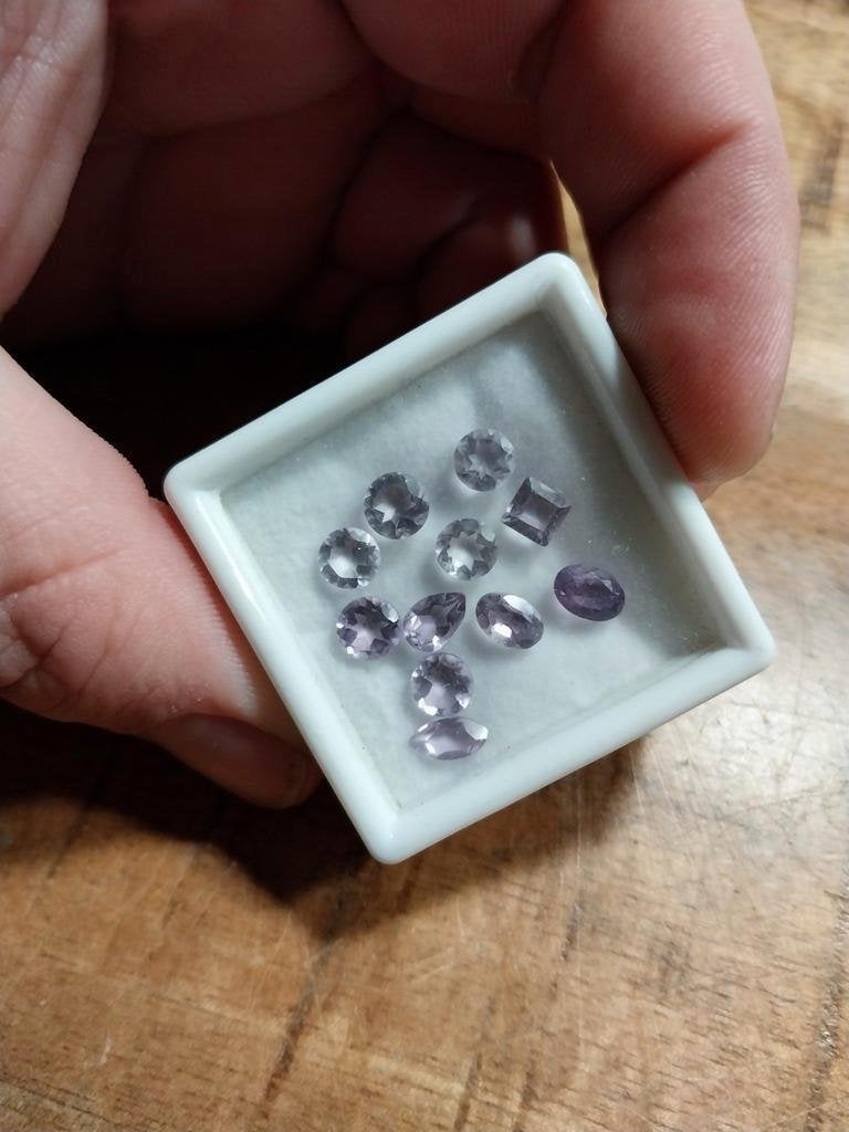 Licht paarse amethist, Sieraden, Tassen en Uiterlijk, Edelstenen, Ophalen of Verzenden