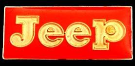 Jeep pin- oranje, Verzenden, Nieuw, Transport, Speldje of Pin
