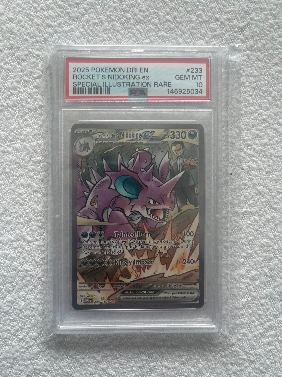 Nidoking Destined Rivals PSA 10, Ophalen, Nieuw