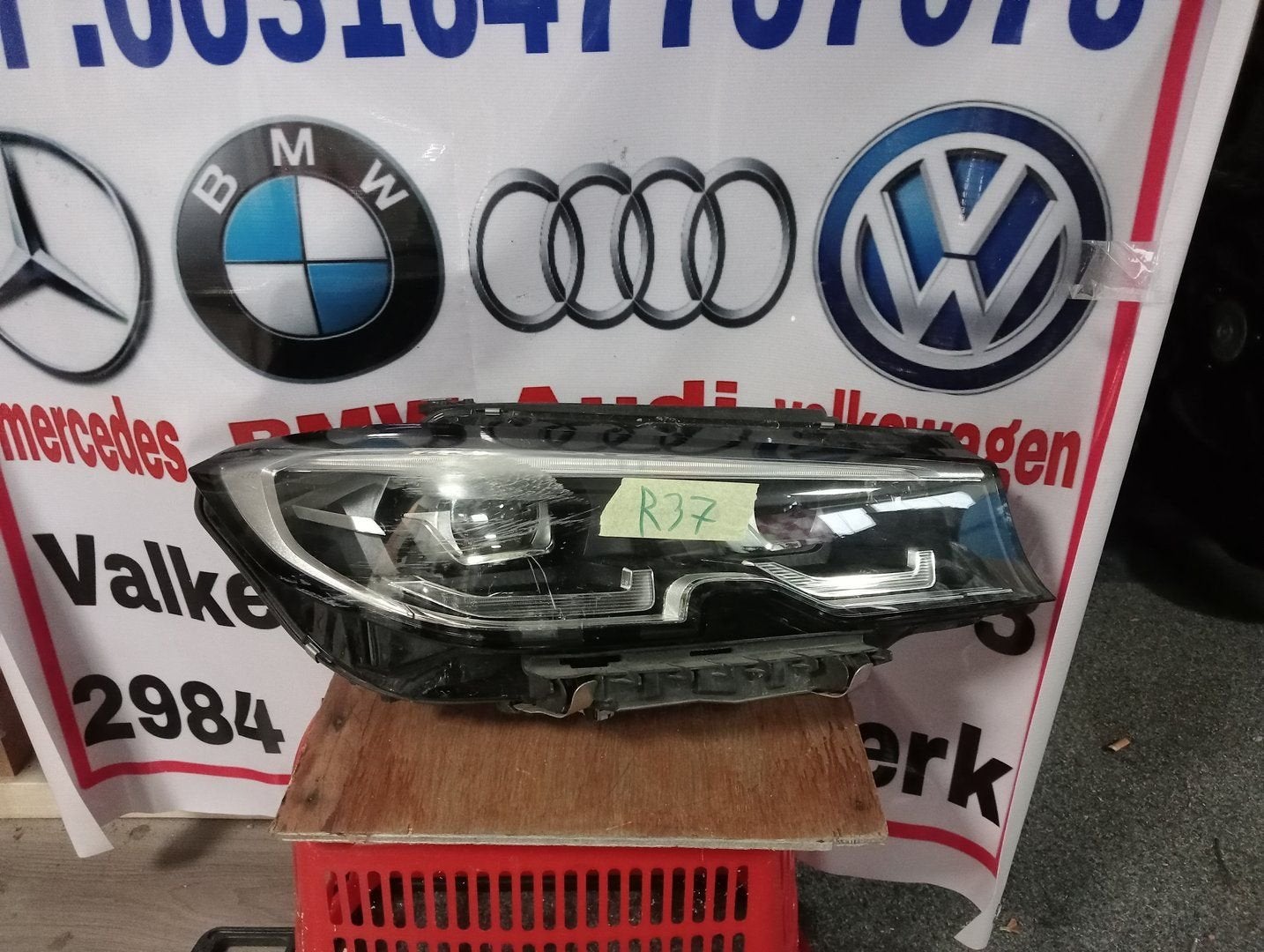 Koplamp BMW 3 serie G20 G21 Full led rechts 9481702, Auto-onderdelen, Gebruikt, -, -, Ophalen of Verzenden