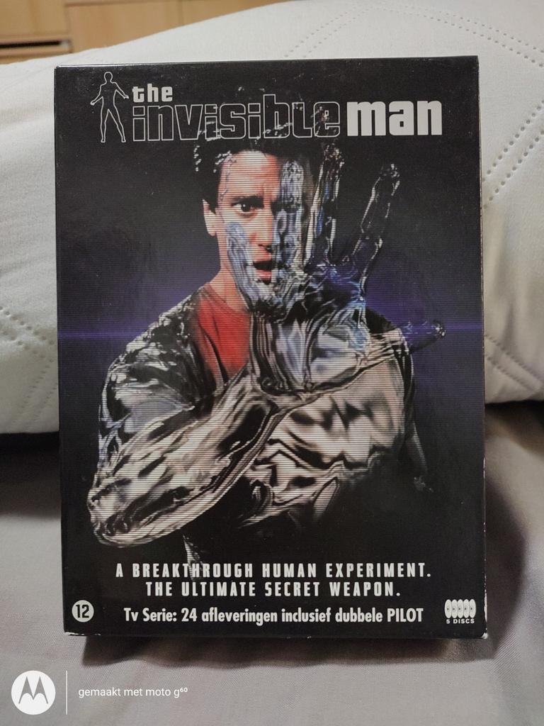 The Invisible Man - Complete TV Serie (5 Discs DVD), Cd's en Dvd's, Dvd's | Tv en Series, Gebruikt, Boxset, Science Fiction en Fantasy