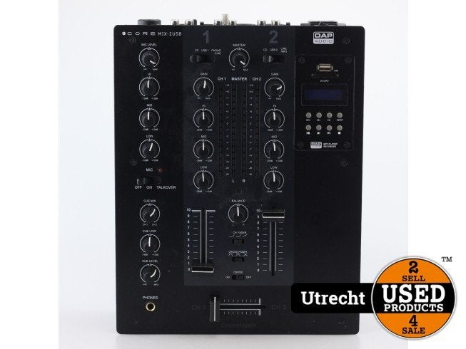 DAP Audio CORE MIX-2 USB DJ Mixer, Muziek en Instrumenten, Flex Ltd., Zo goed als nieuw, https://flex.com/contact-us, Nobelstraat 10, 5807 GA Oostrum LB, Limburg, Nederland