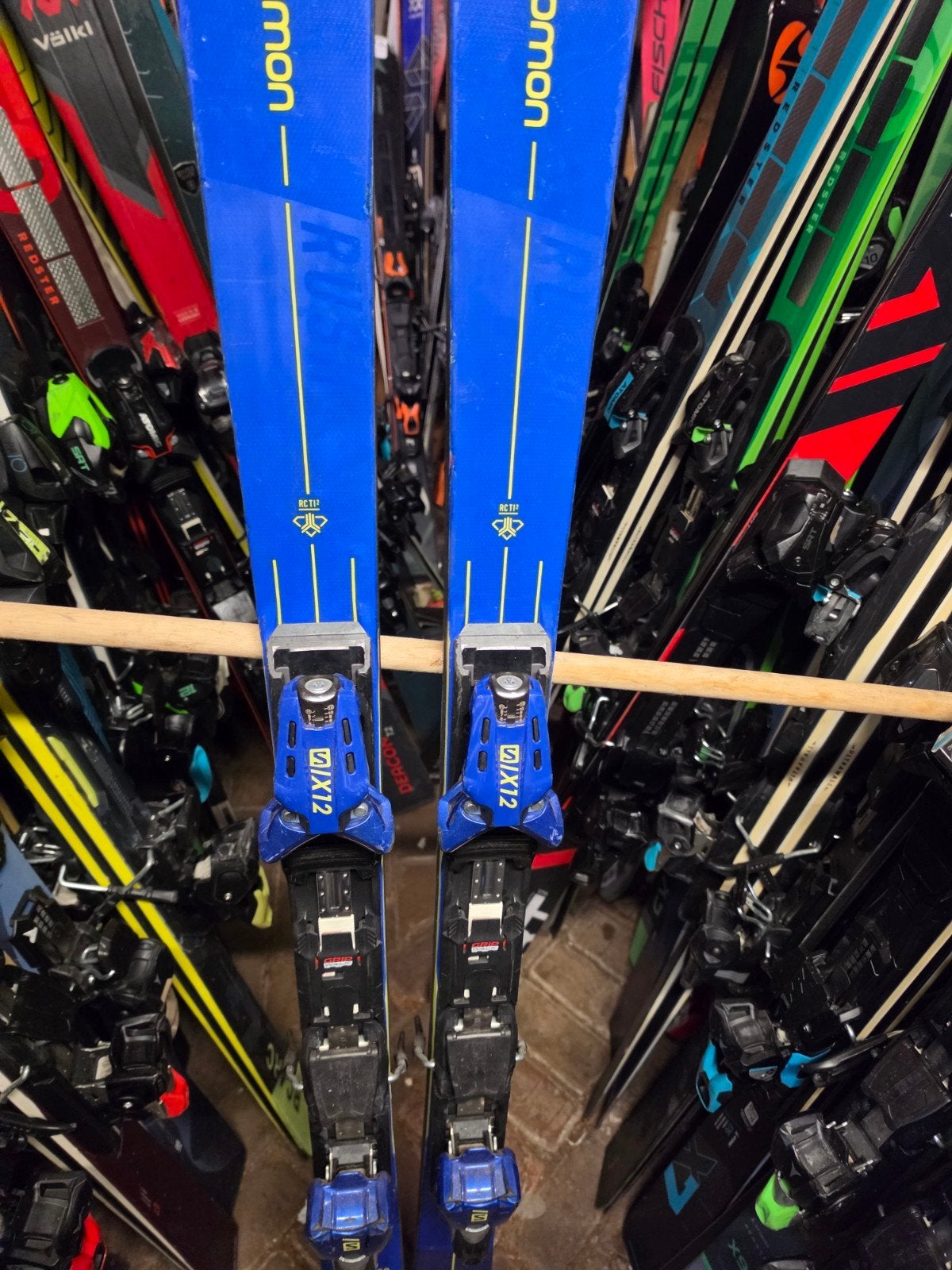 170cm SALOMON S RACE RUSH SL SONS OF BLAST EXPERT, 160 tot 180 cm, Zo goed als nieuw, Carve, Skiën