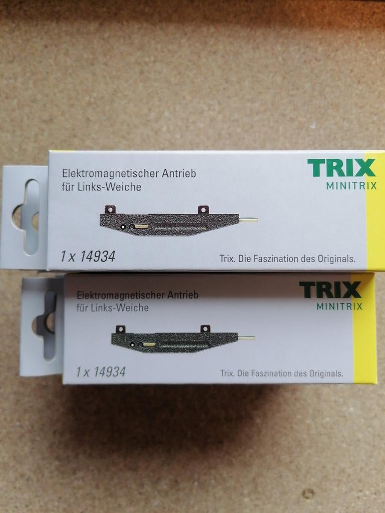 Minitrix 14934, Hobby en Vrije tijd, Modeltreinen | N-Spoor, Gelijkstroom, Verzenden, Trix, Rails