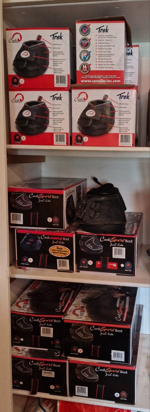 Diverse cavallo hoefschoenen EXTRA KORTING!, Paardenluxes, Ophalen of Verzenden, Zo goed als nieuw, Buitenweeren