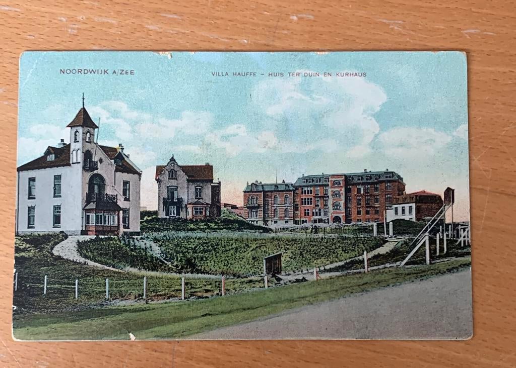 Ansichtkaart Noordwijk aan zee Villa Hauffe huis ter duin, Ophalen, Voor 1920, Zuid-Holland