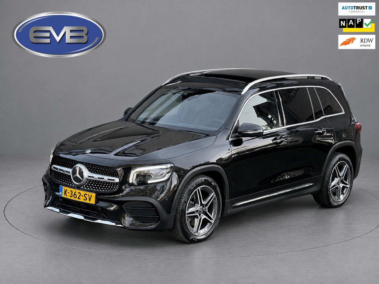 Mercedes-Benz GLB AMG styling 7 persoons, panoramadak, elect, Dealer onderhouden, 136 pk, Gebruikt, Euro 6