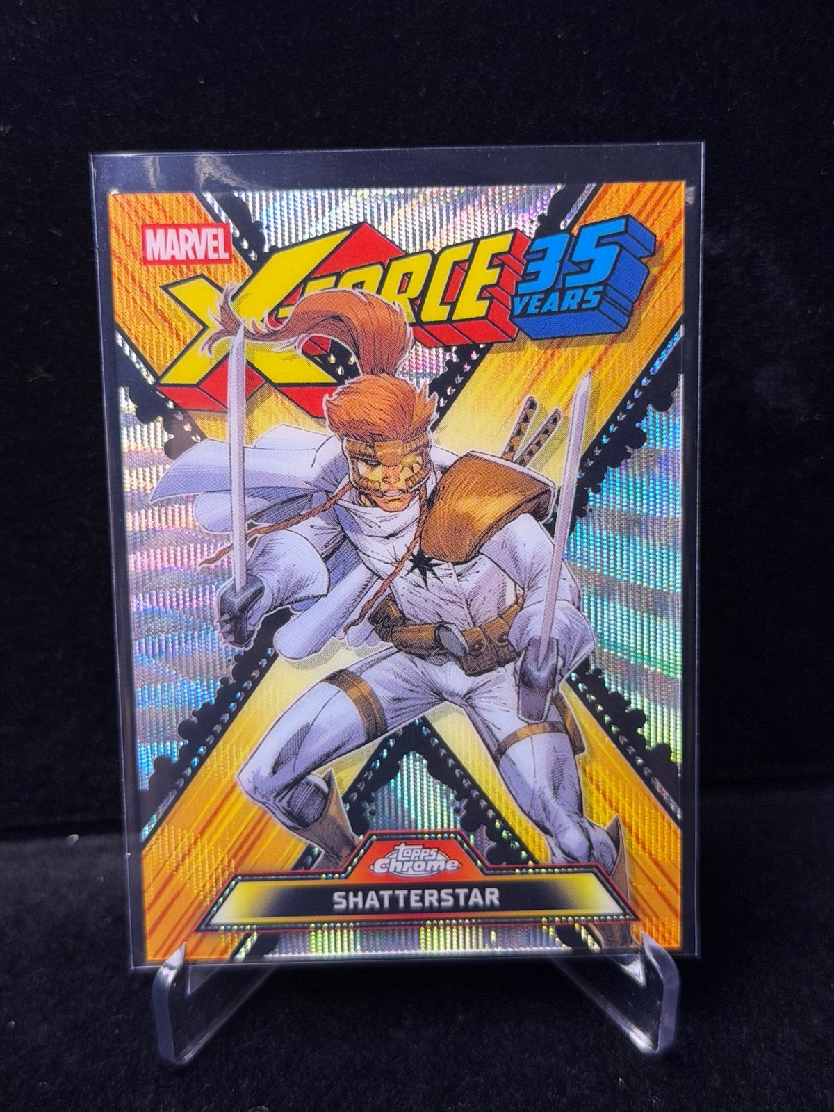 Topps Chrome Marvel 2026 X-Force 35 years ShatterStar XF-08, Verzamelen, Stripfiguren, Verzenden, Superheld, Nieuw, Plaatje, Poster of Sticker