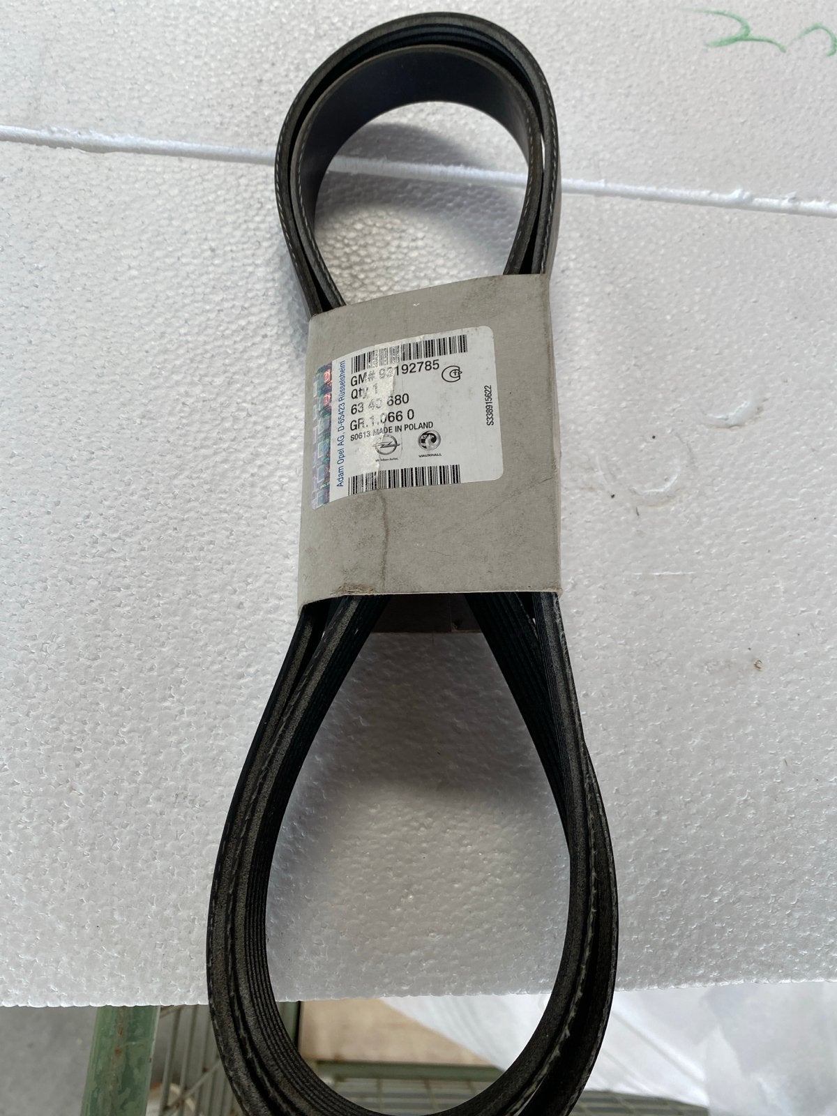 Multiriem Opel GM# 90192785 - Nieuw, Ophalen, Nieuw