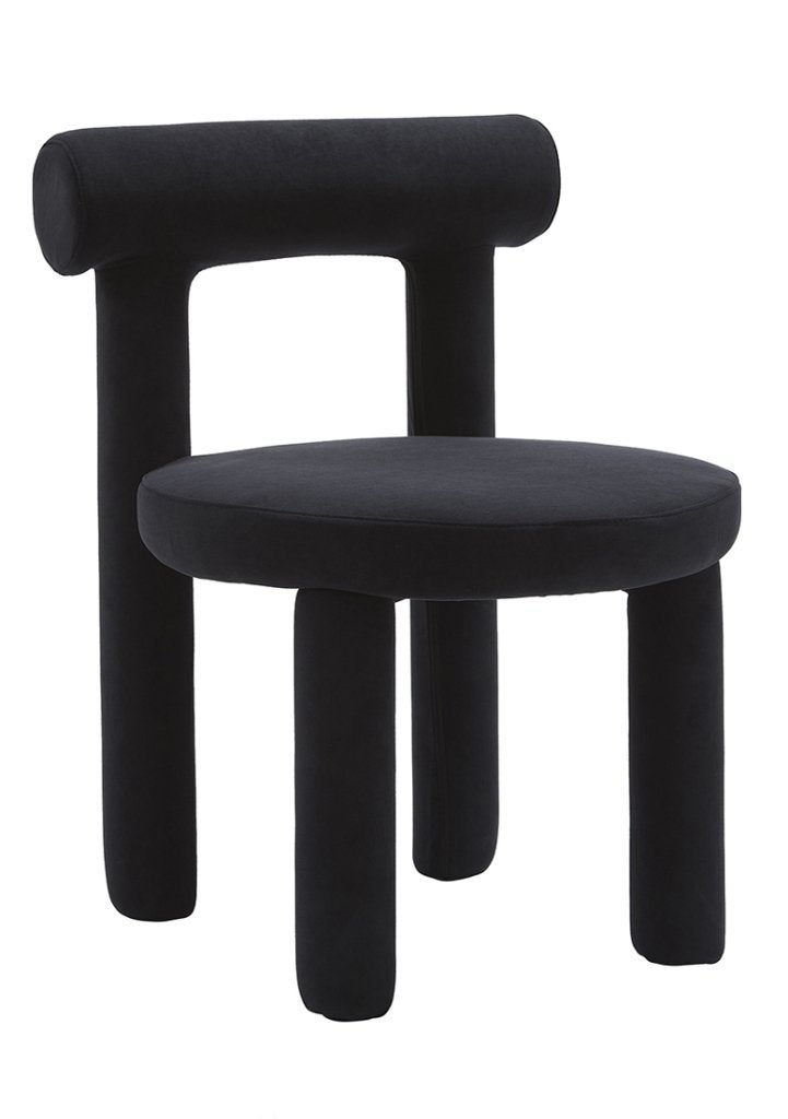 OHNO Furniture Toledo - Teddy Stoel - Zwart, Niet ingevuld, Zwart, Niet ingevuld, Nieuw