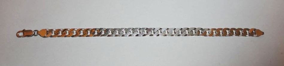 Armband 925 gourmet zilver, Sieraden, Tassen en Uiterlijk, Armbanden, Ophalen of Verzenden, Nieuw, Zilver, Zilver