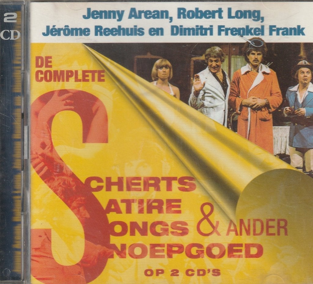 De Complete Scherts  Satire Songs  ( 2 cd set ), Verzenden, Zo goed als nieuw, Levenslied of Smartlap
