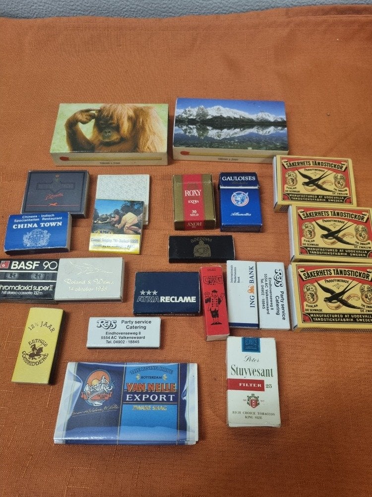 luciferdoosjes vintage verschillende merken, Ophalen of Verzenden, 'T Olde Gre-j, Info@toldegrej.nl, Endepoelstraat 20f Didam