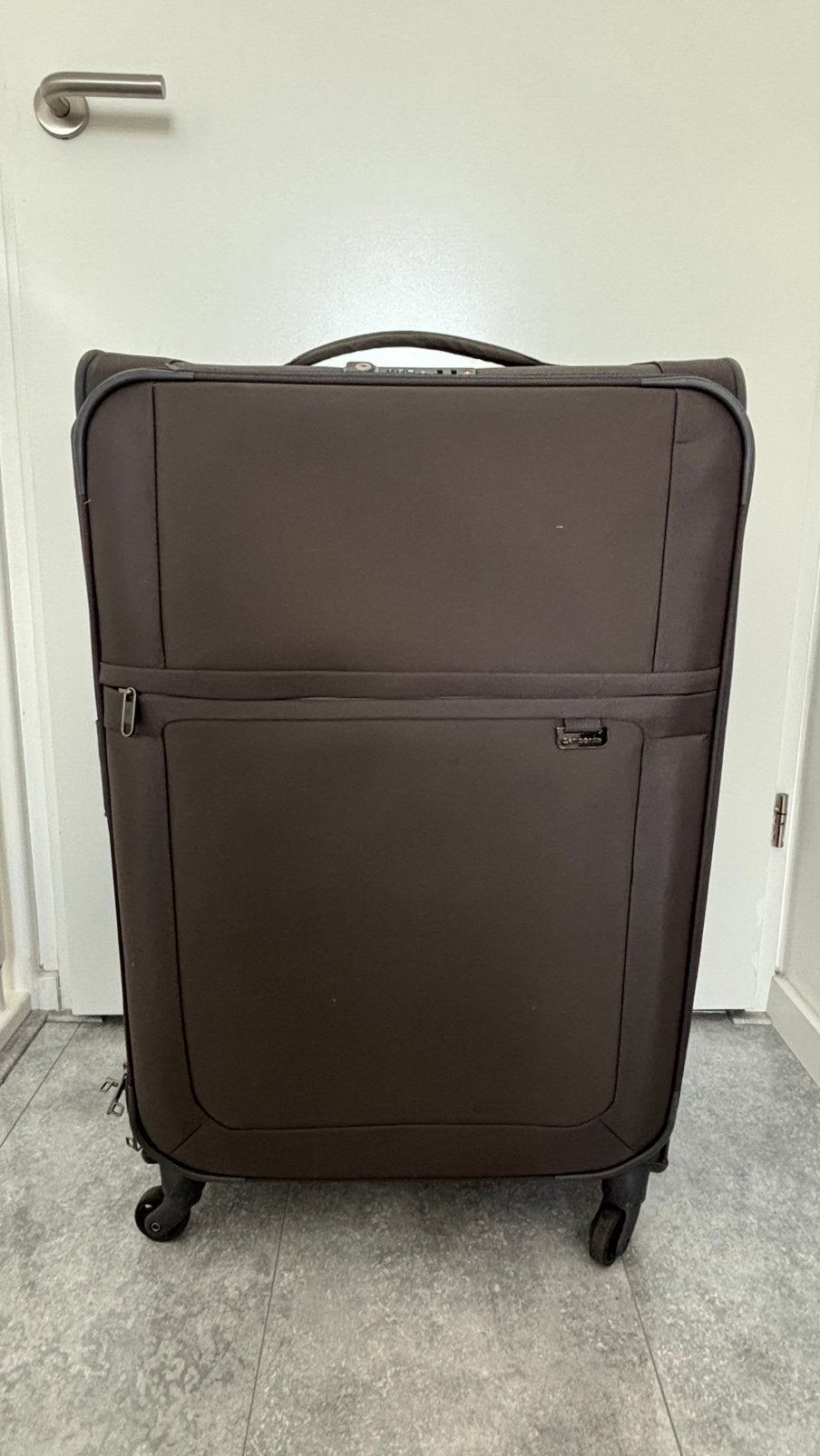 Samsonite Soft Koffer, Ophalen of Verzenden, Zo goed als nieuw, Zacht kunststof, Minder dan 50 cm