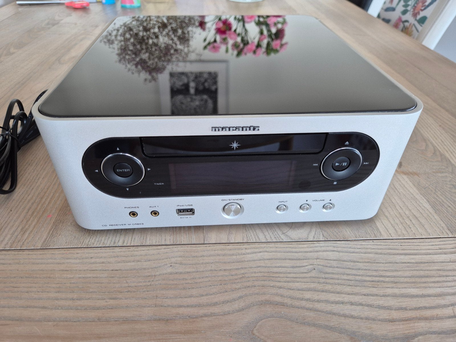 Marantz M-CR603 2.1 CD receiver met internetradio en DAB+, Marantz, Overige systemen, Ophalen of Verzenden, Zo goed als nieuw