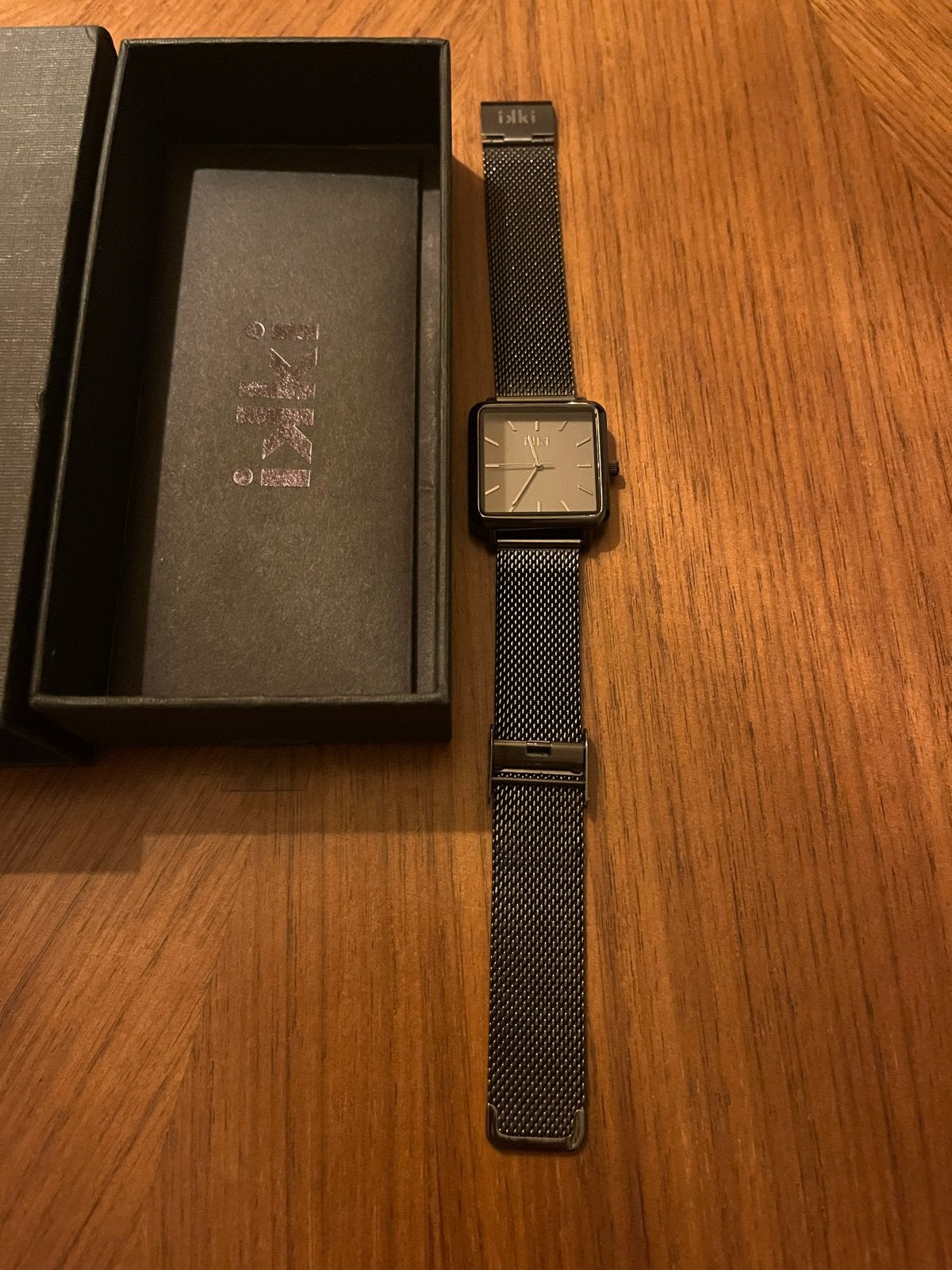Ikki horloge - Zo goed als nieuw, Overige merken, Staal, Polshorloge, Ophalen of Verzenden