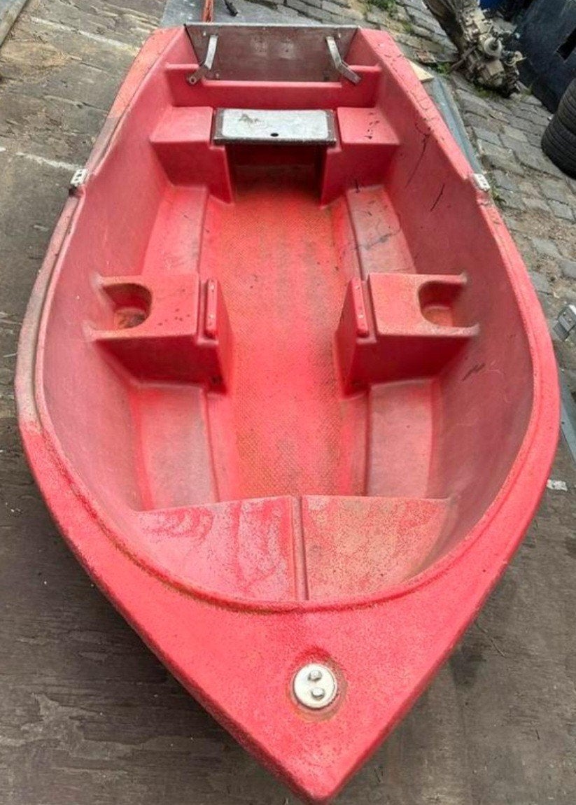 Pioner kunststof bootje, Watersport en Boten, Ophalen, Gebruikt, Overige typen, Motorboot