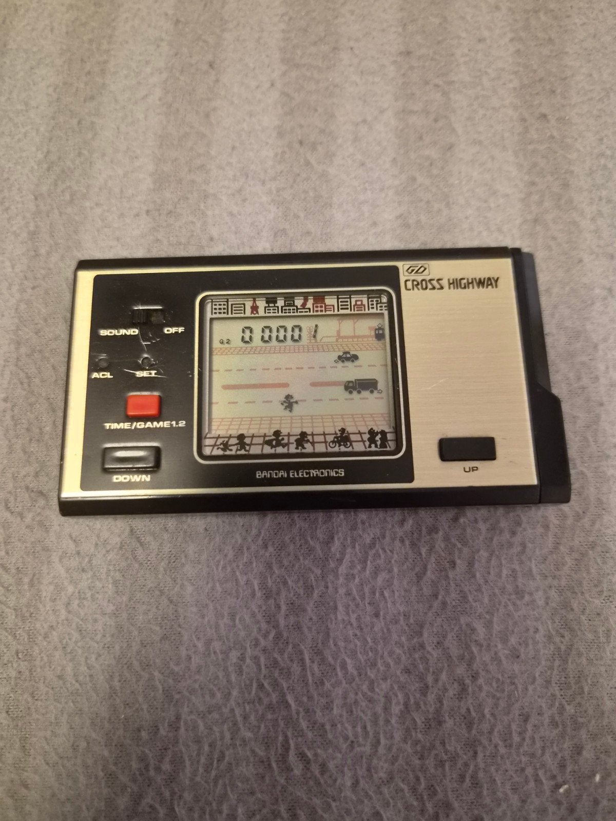 Bandai Electronics Cross Highway LCD Handheld Game, Ophalen of Verzenden, Gebruikt