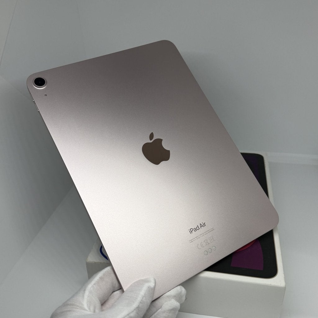 Foto 3 van iPad Air 5e 64GB roze /94% batt /zeer net /garantie