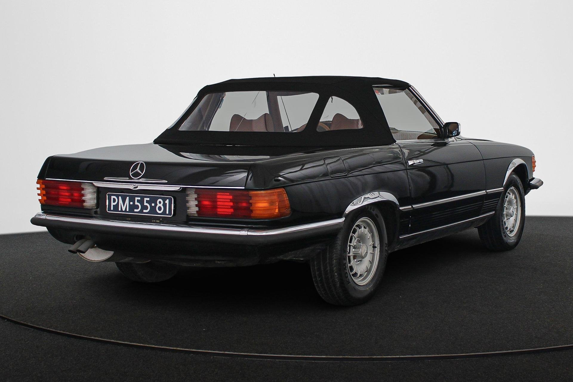 Mercedes-Benz SL-klasse 350 SL roadster / Automaat / Radio, Automaat, Gebruikt, Cabriolet, Zwart