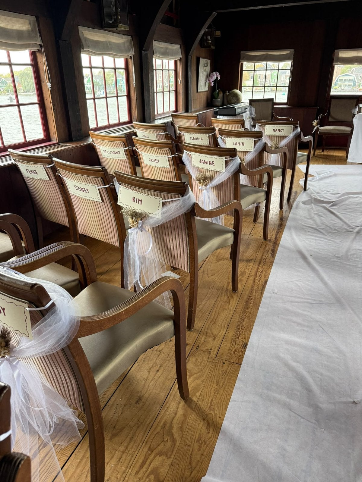 Bruiloft decoratie pakket!, Ophalen, Zo goed als nieuw, Wit, Accessoires