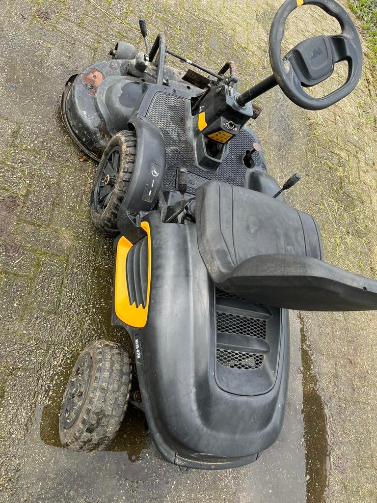 Frontmaaier zitmaaier mcculloch m125-97fh, Ophalen, Gebruikt