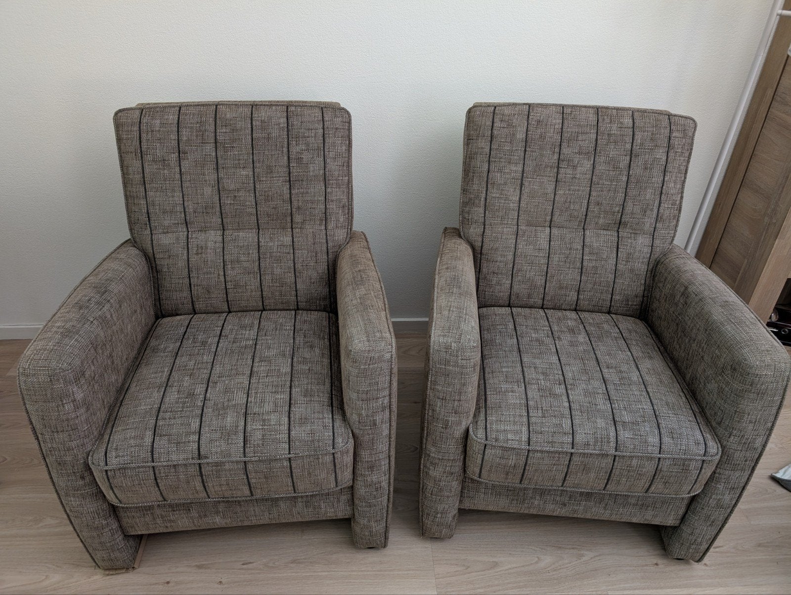 2 fauteuils, Ophalen, Gebruikt, 75 tot 100 cm, 50 tot 75 cm