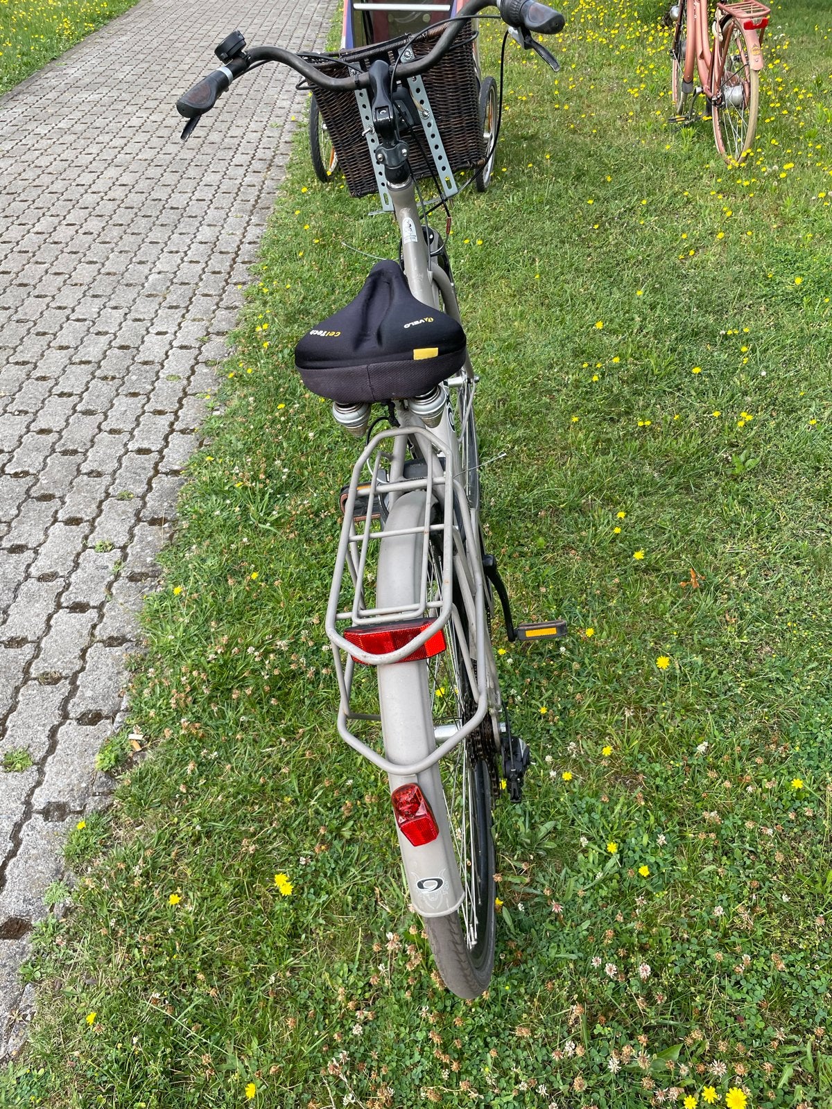 Oxford Damesfiets met Mand - Zo goed als nieuw, (Extra) lage instap, Velgrem, Zo goed als nieuw, 50 tot 53 cm