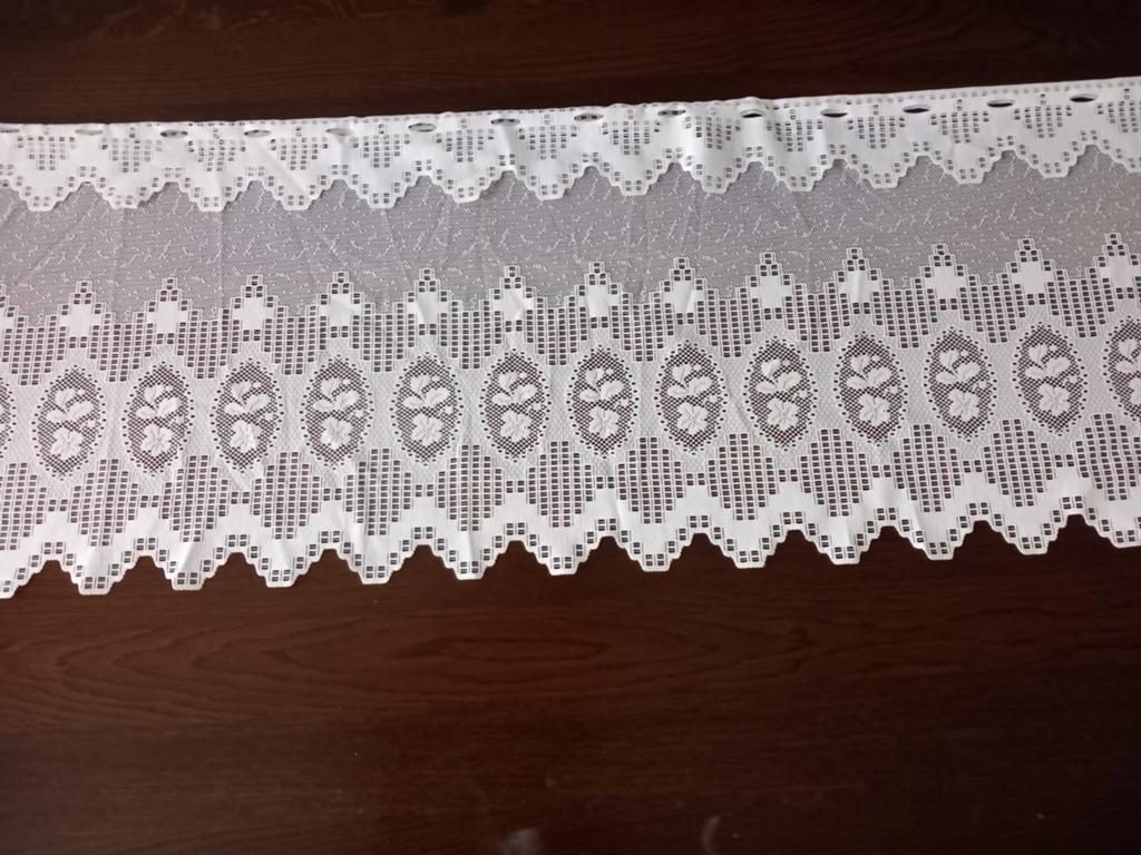 Vintage gordijn  / valletje, Ophalen of Verzenden, Gebruikt, Minder dan 100 cm