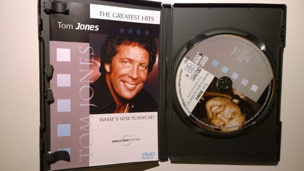Tom Jones - What's New Pussycat The Greatest Hits (DVD), Alle leeftijden, Ophalen of Verzenden, Zo goed als nieuw, Muziek en Concerten