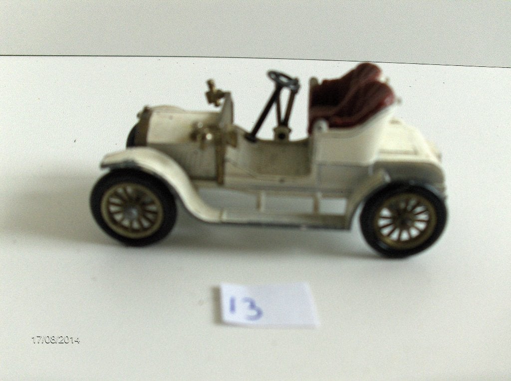1909 opel coupe matchbox yester year y4 (13) incompleet, Verzenden, Gebruikt, Auto, Matchbox