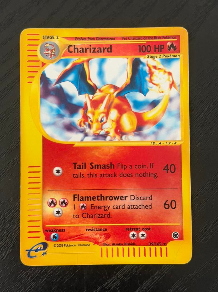 charizard 39/165 reverse, Ophalen of Verzenden, Zo goed als nieuw