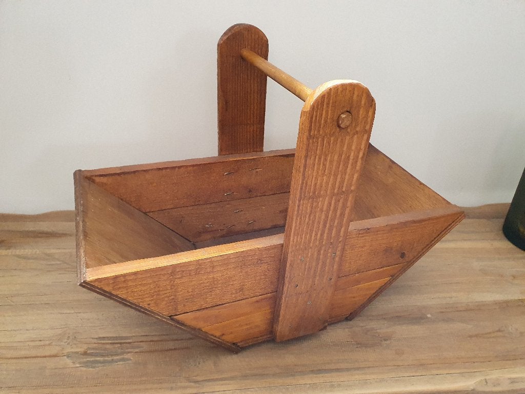 Brocante houten bak, Antiek en Kunst, Curiosa en Brocante, Ophalen of Verzenden