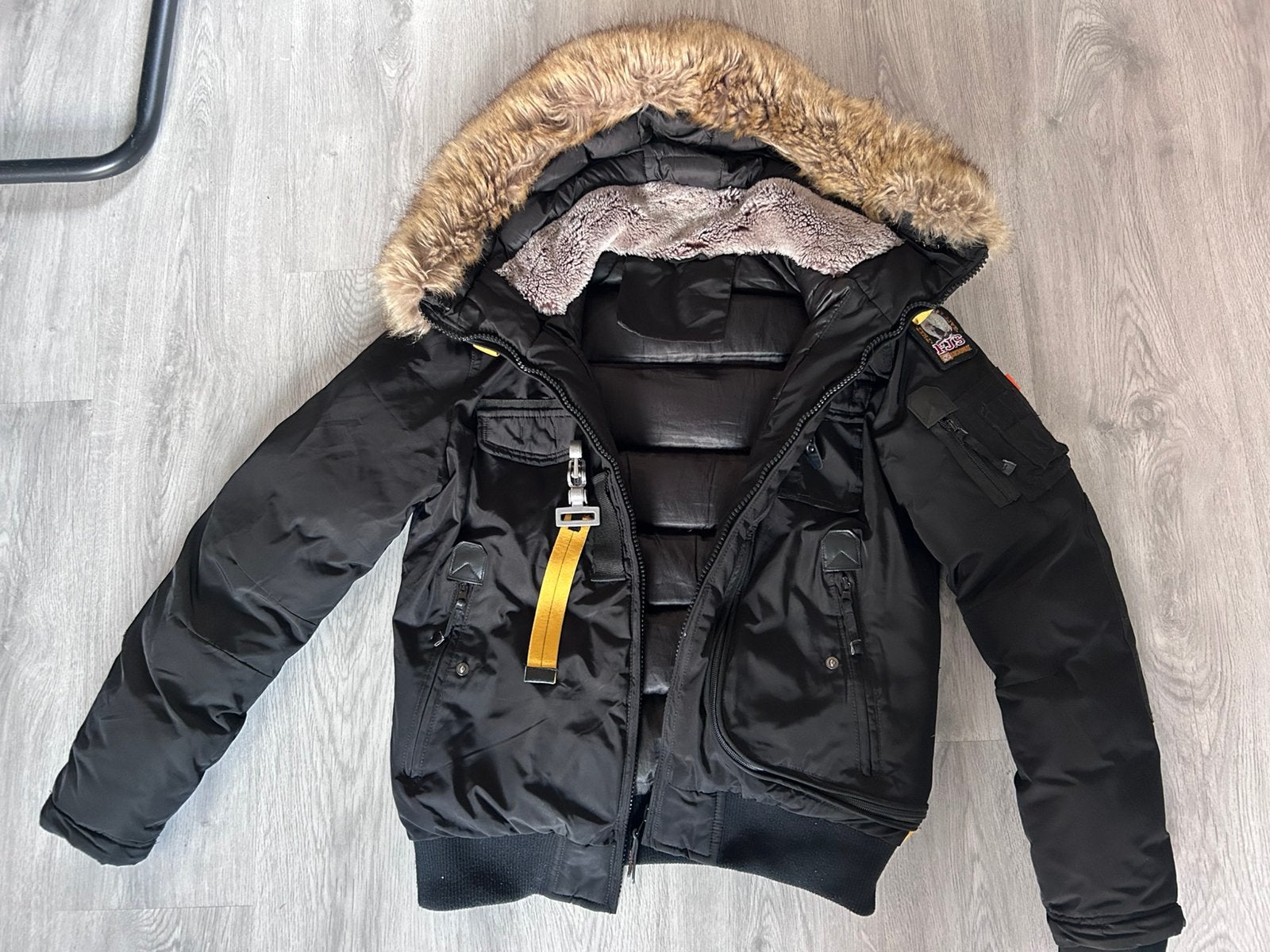 Parajumper jas, Kleding | Heren, Jassen | Winter, Ophalen of Verzenden, Zo goed als nieuw, Zwart