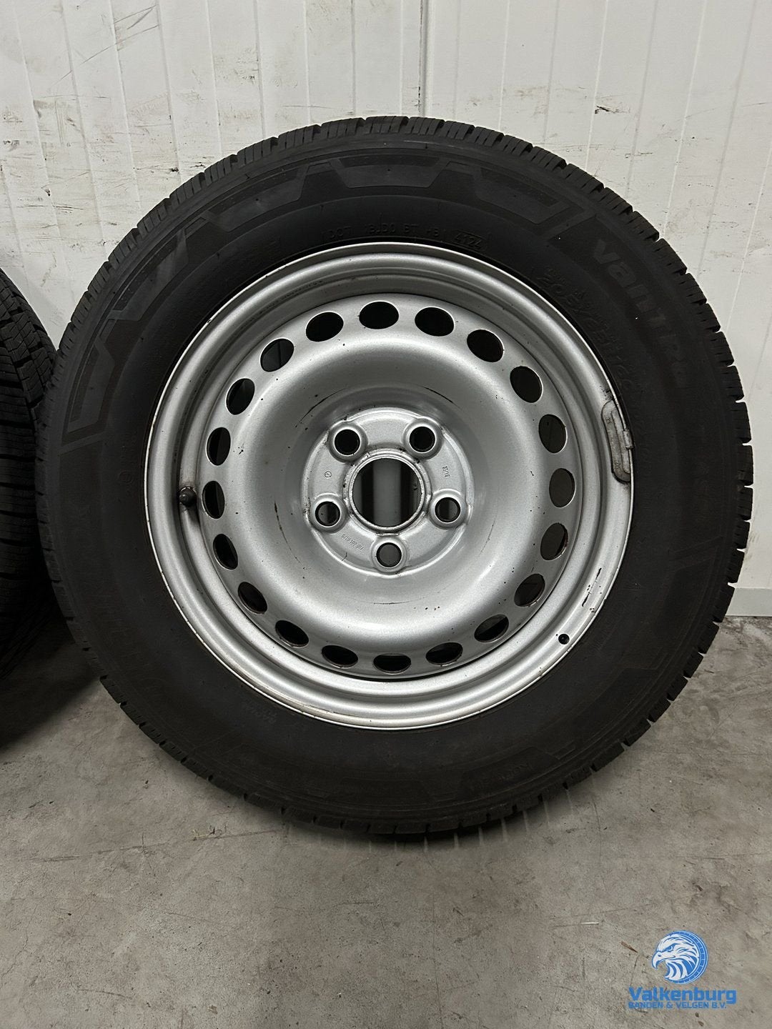 9-10mm! Originele VW Transporter T5 GP T6 T6.1 16 inch stale, -, Banden en Velgen, All Season, -