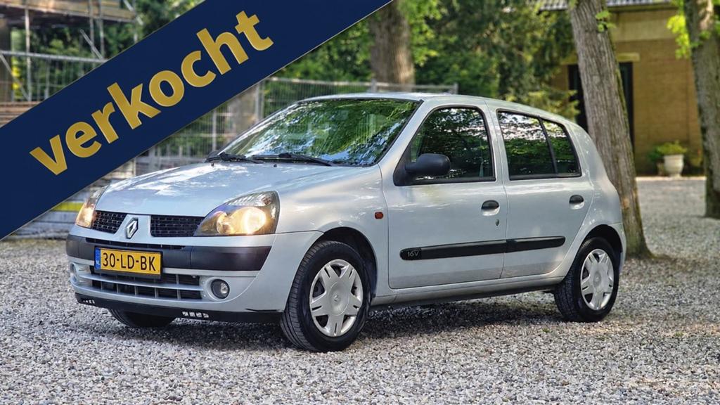 Renault Clio 1.2 /AC/NAP/2E EIG./APK 2027/82D.KM!!/, Auto's, Voorwielaandrijving, Stof, 74 pk, 4 cilinders