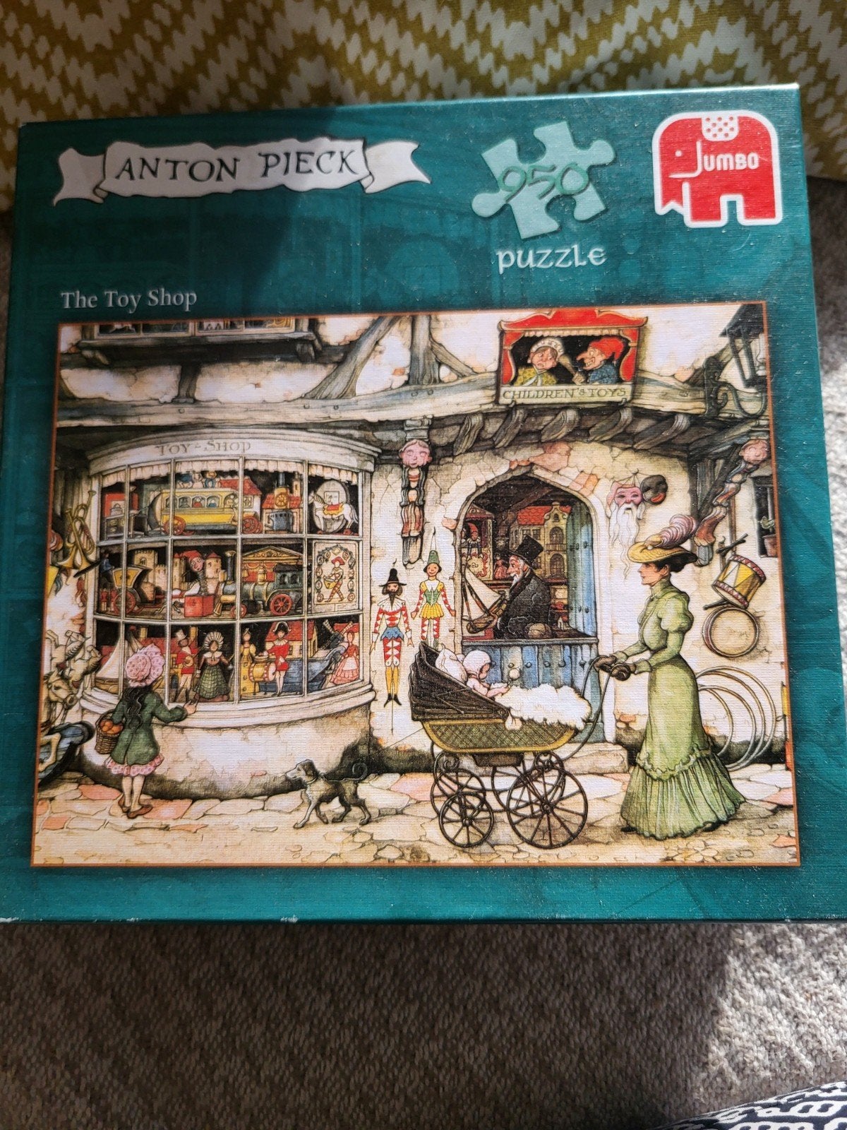 Anton Pieck jumbo puzzel 950 stukjes, Ophalen of Verzenden, 500 t/m 1500 stukjes, Gebruikt, Legpuzzel