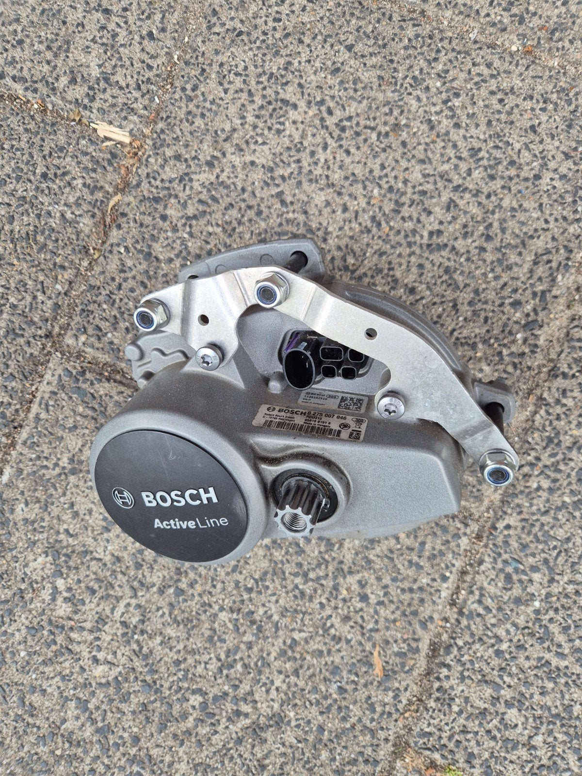 Bosch Active Line Motor BDU310 - Defect voor onderdelen, Elektrische fiets, Gebruikt, Ophalen of Verzenden, Motor