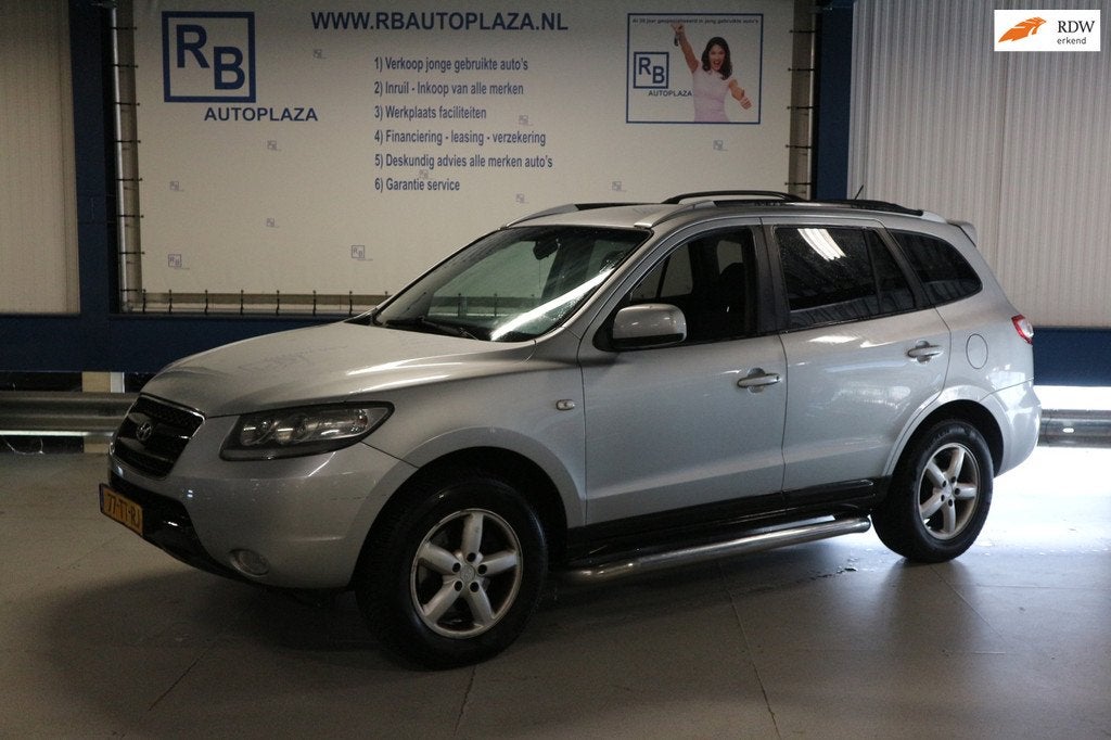 Hyundai Santa Fe 2.7i V6 Dynamic 7 PERSOONS / APK 2027 / TOP, Auto's, Hyundai, Bedrijf, Te koop, Santa Fe, ABS, Airbags, Airconditioning