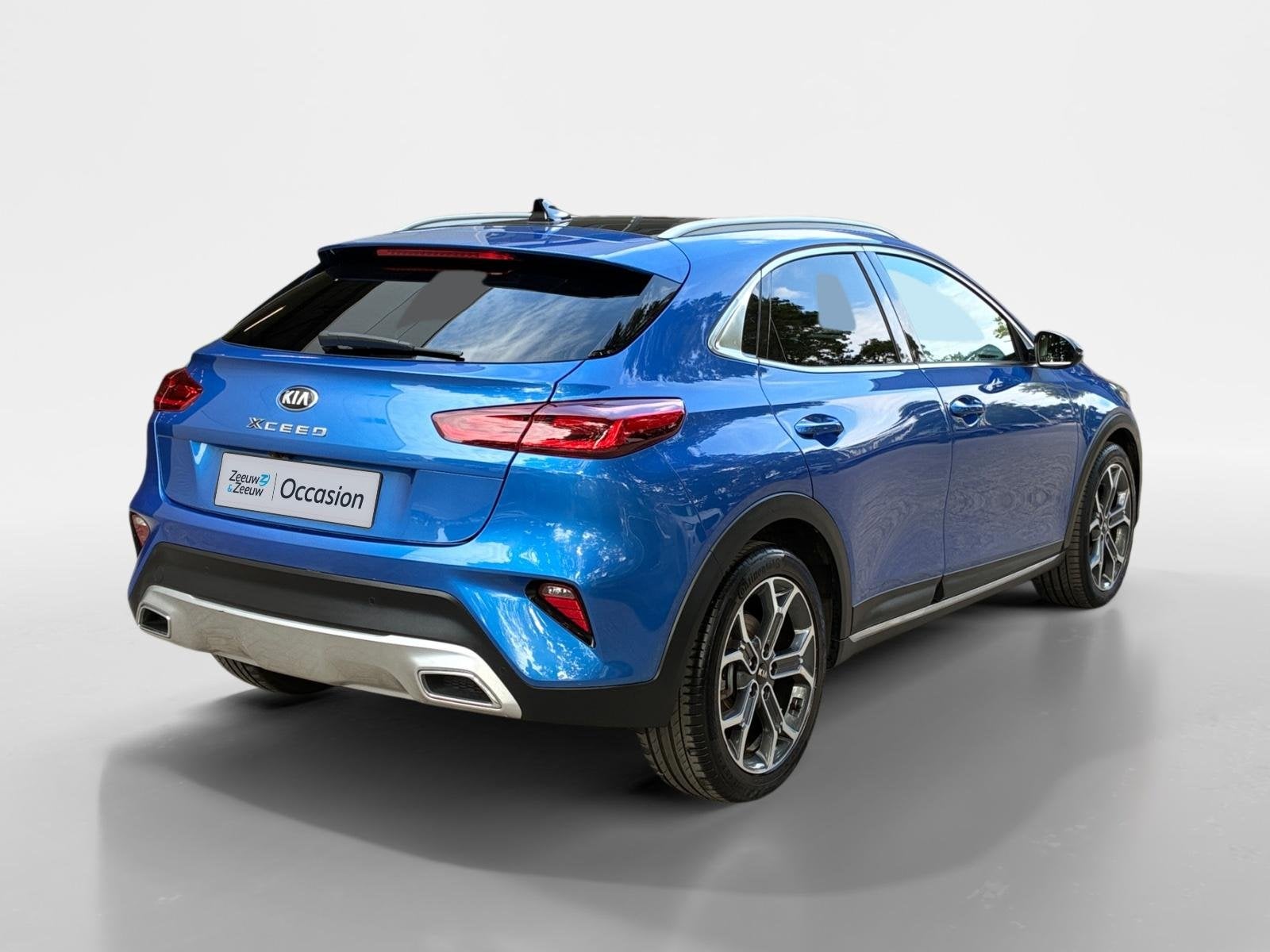 Kia XCeed 1.4 T-GDi DynamicPlusLine, Auto's, XCeed, Euro 6, 4 cilinders, Blauw