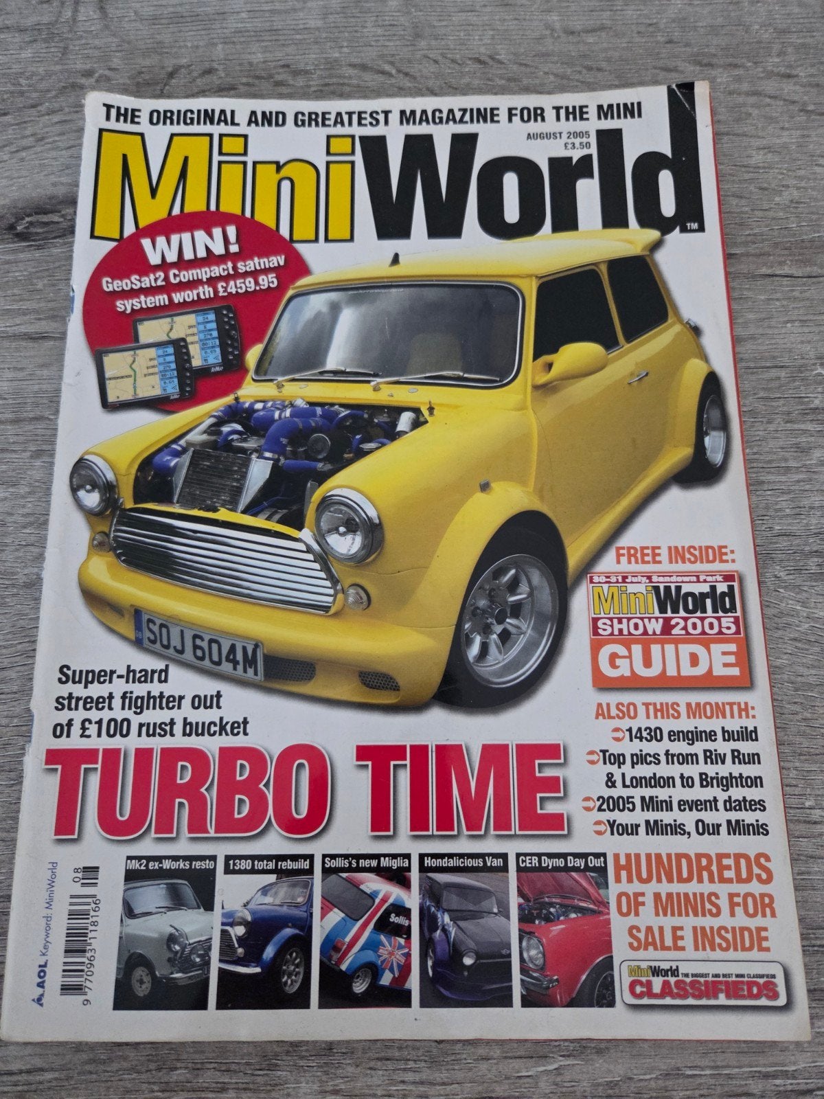 MiniWorld Magazine Augustus 2005 - Turbo Time, Ophalen of Verzenden, Gelezen, Overige typen
