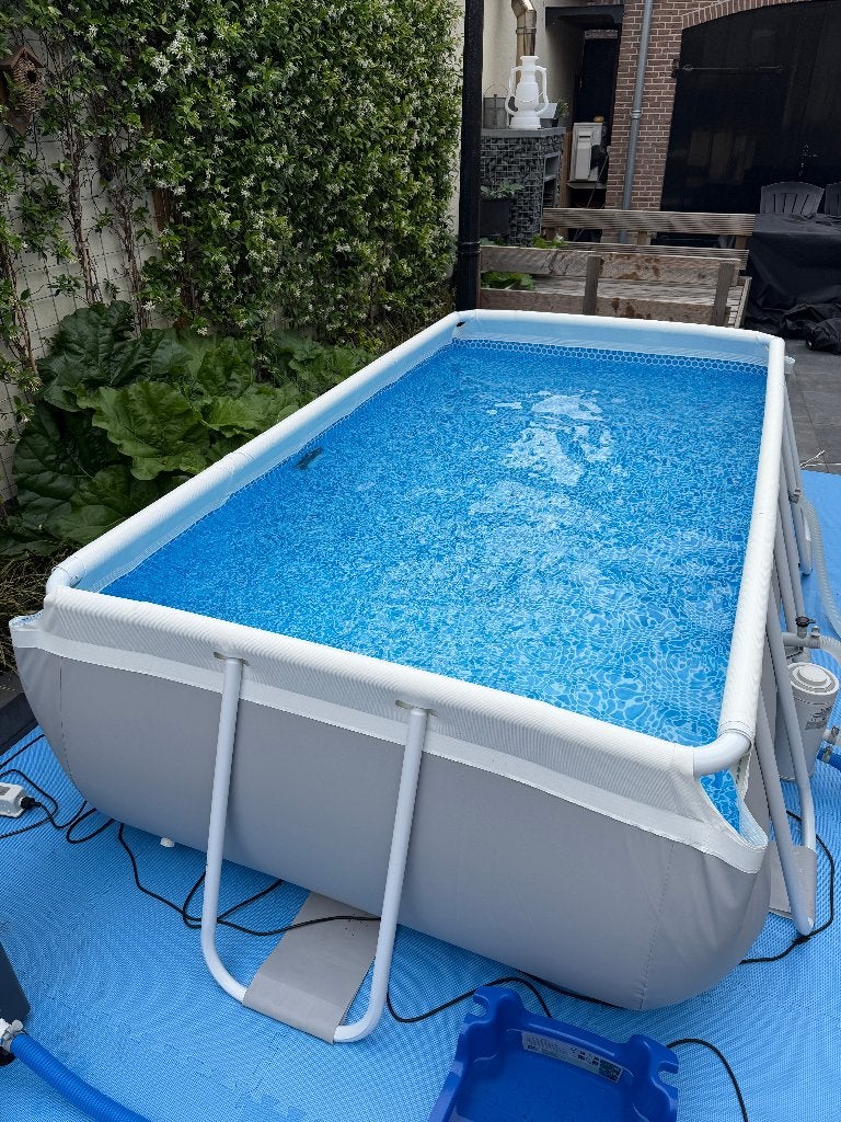 Intex Zwembad 300 x 175 x 80, alles er op en eraan, Ophalen, 80 tot 120 cm, Opzetzwembad, 200 tot 400 cm