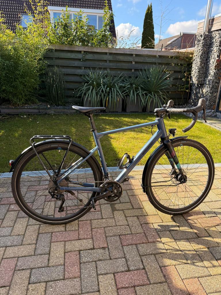 Gravelfiets Bergamont, Fietsen en Brommers, 10 tot 15 versnellingen, Zo goed als nieuw, 53 tot 57 cm, Ophalen