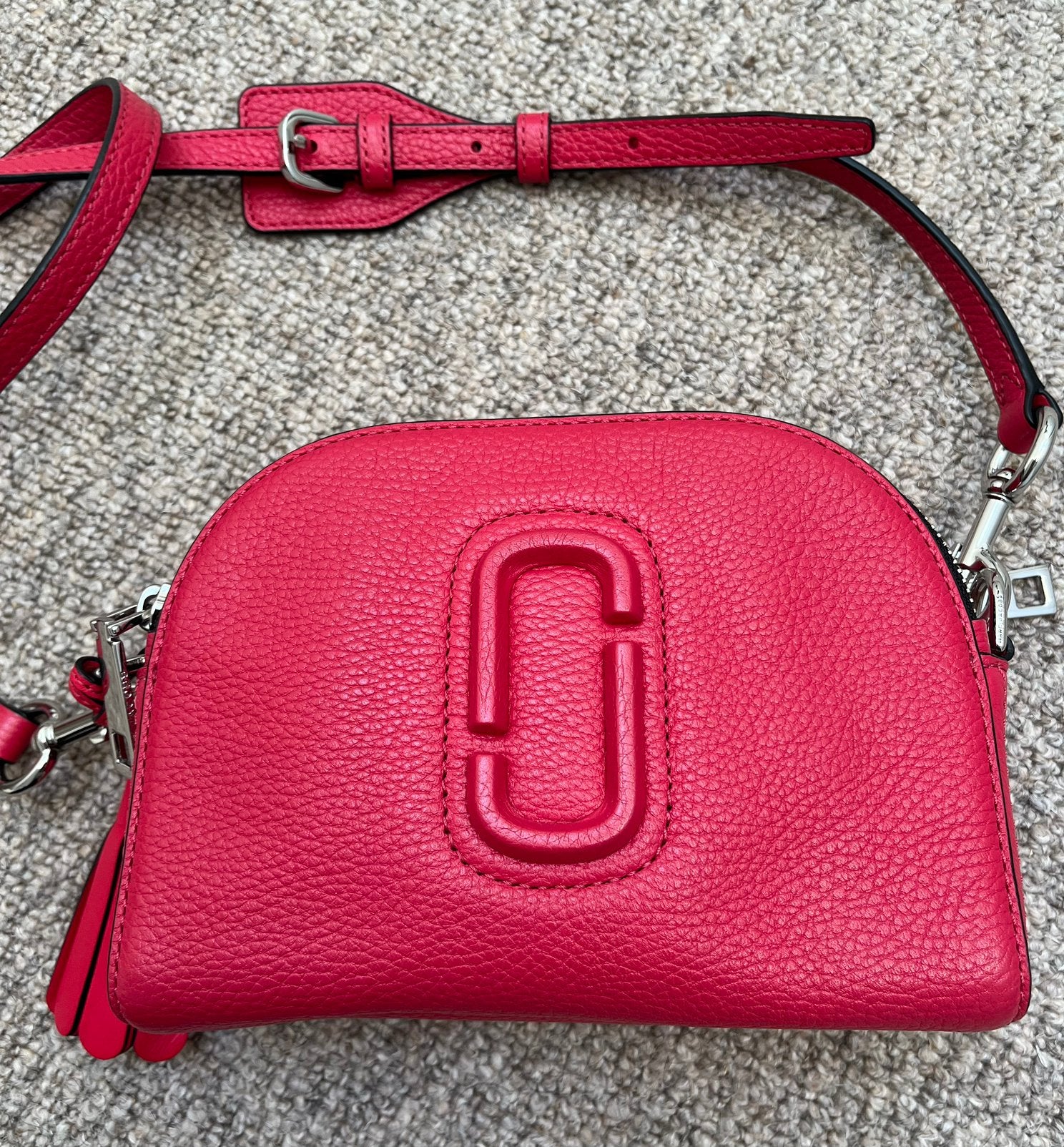 Marc Jacobs tas, Sieraden, Tassen en Uiterlijk, Tassen | Damestassen, Ophalen of Verzenden, Zo goed als nieuw, Roze, Schoudertasje