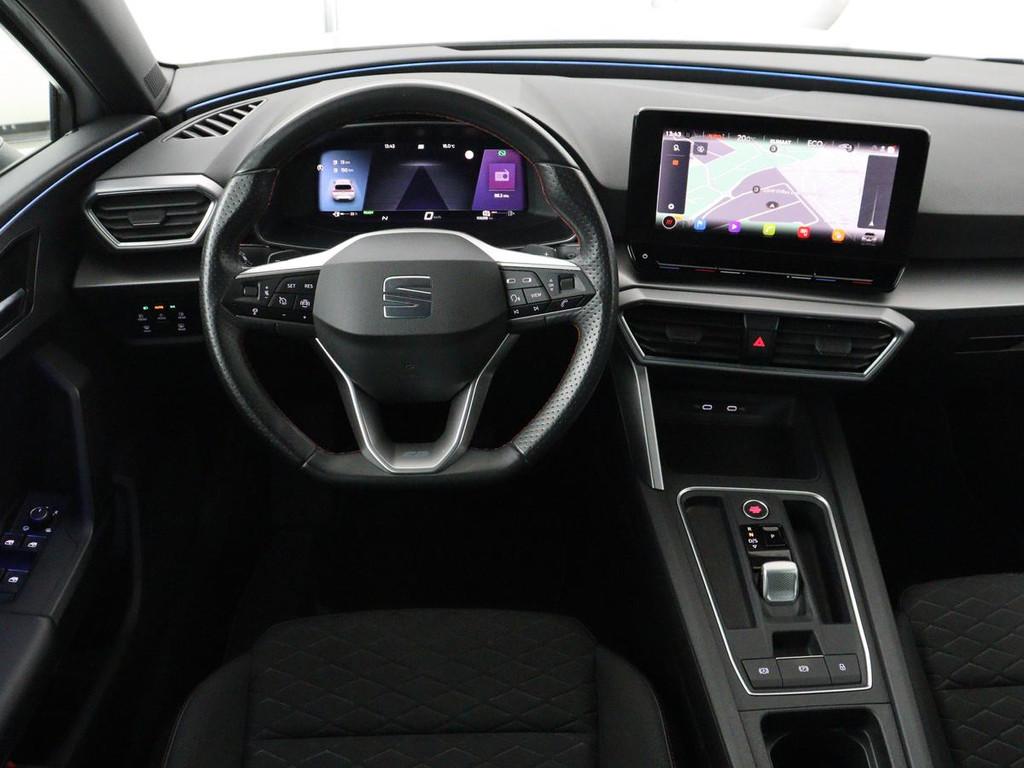 SEAT Leon 1.4 TSI eHybrid PHEV FR | Trekhaak | Adaptive crui, Auto's, Gebruikt, Leon, Wit, 13 kWh