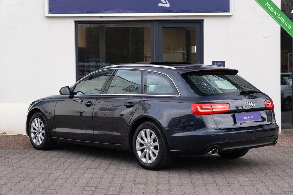 Audi A6 Avant 3.0 TDI Quattro S-Line|2e Eig.|OrgNL NAP|Panor, Auto's, Automaat, Gebruikt, 2000 kg, Blauw