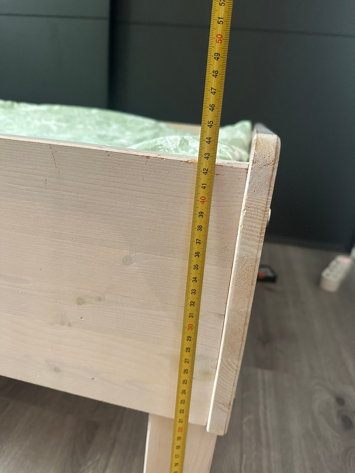 Gratis kinderbed, wit hout, 160x70 cm, Huis en Inrichting, Ophalen, Gebruikt, Wit, 200 cm
