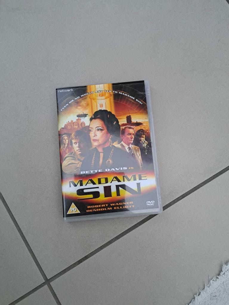 madame sin ( bette davis , robert wagner , d elliott ), Alle leeftijden, Ophalen of Verzenden, Zo goed als nieuw, Actie en Avontuur